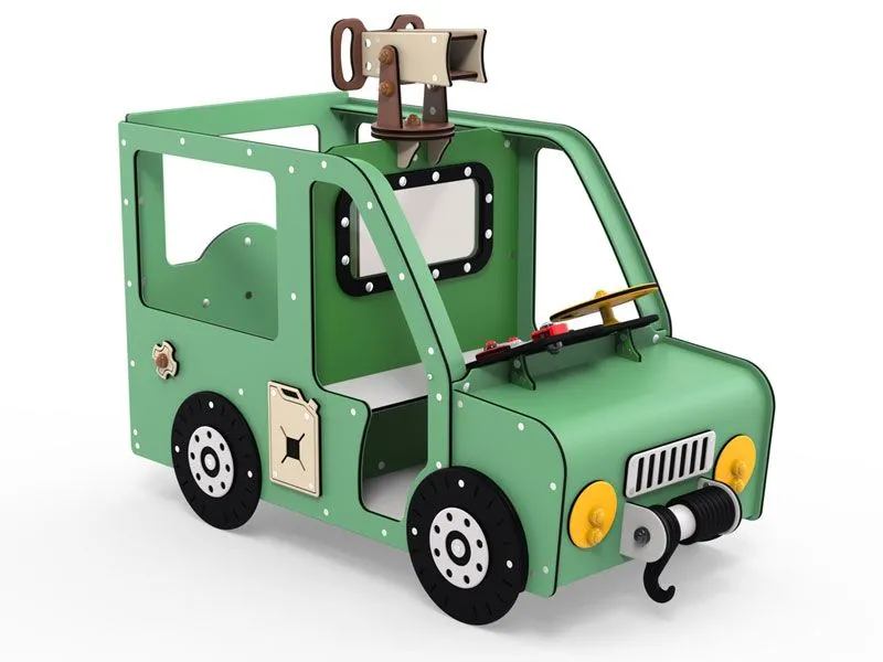 Off-road vehicle Explore front view 3d Off-road vehicle Explore front view 3d